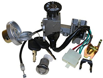 Citomerx Zündschloss Schlosssatz 5 Pin Version | passend für 4 Takt China Roller Baotian, Buffalo, MKS, Rex RS 450