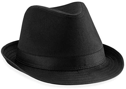 Beechfield Fedora - Black - L