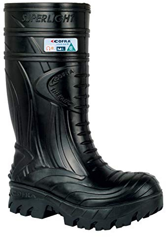 Cofra 00040-CU3.W10 Thermic Metguard EH PR Safety Boots, 10, Black
