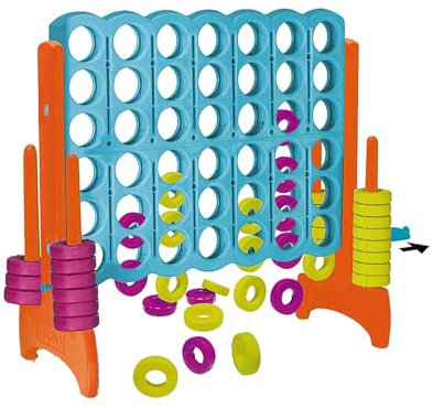 Feber 800009591 - Mega 4 in Einer Reihe, Klettergeräte und Schaukeln