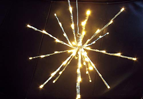 Nipach GmbH LED Meteorstern 64er warmweiß 30cm innen-außen BA11280 Weihnachtsdekoration