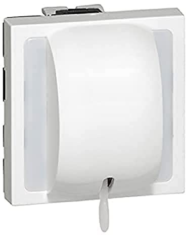LEGRAND | Interrupteur À Tirage Va-Et-Vient Mosaic, 2 Modules Blanc Brillant, Connexion Rapide Sans Outil, Usage Intérieur Salle De Bain
