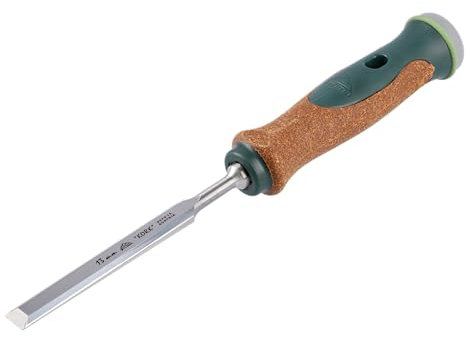 Stemmeisen mit rutschfestem Korkgriff aus nachhaltiger Herstellung, 13mm, Stubai Stechbeitel zur präzisen Holzbearbeitung, Spezial Stecheisen