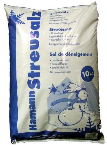 Sel de déneigement en sachet de 10 kg