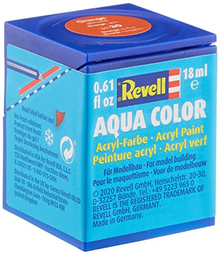 Revell Revell_36130 REV-36130 Water Paint, orange