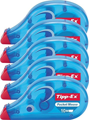 5er Sparpack Tippex 7500 Pocket Mouse Korrekturroller