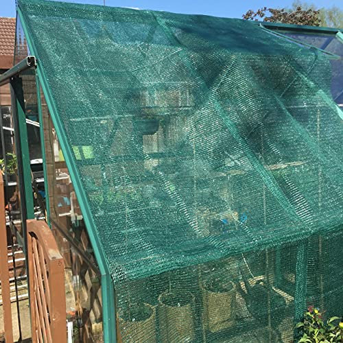 Greena Greenhouse Shading - Durable Fabric for Optimal Plant Protection and Temperature Control, UV Resistant Mesh for Greenhouses and Gardens Provides 55% Shade