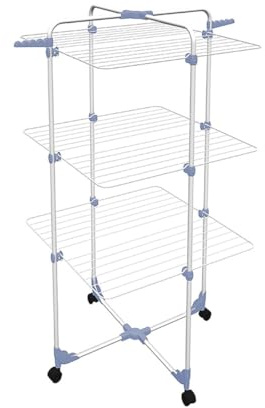 gimi Modular 3 Tower Clothes Dryer - White/Orange