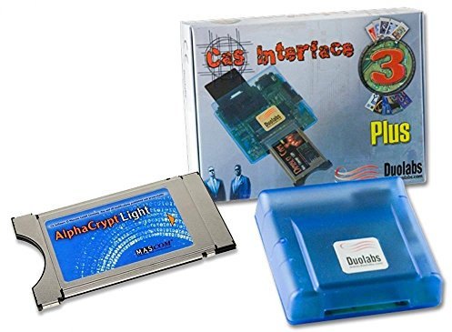 AlphaCrypt Light Modulo CI r2.2 + Cas 3 Plus programmatore Set