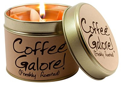 Lily-Flame Coffee Galore Tin, Brown