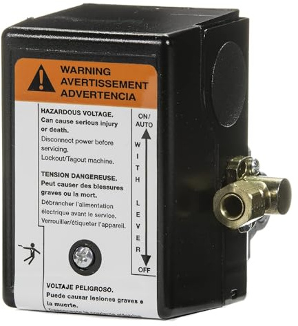 Ingersoll-Rand 23474570 Pressure Switch for Two Stage Compressor
