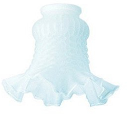 Westinghouse 8124200 Satin Crystal Fixture & Fan Glass Shade