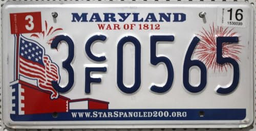 USA Nummernschild US Kennzeichen