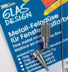 C. Kreul - Metall-Feindüse 0,9mm für Glas-Design / C 2 Window-Color-Farben