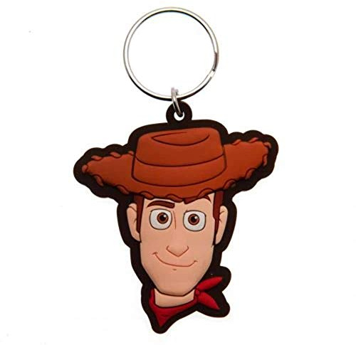 Disney Porte-clés en caoutchouc Toy Story (Woody)
