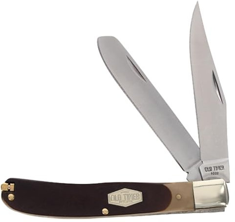 Schrade Unisex – Erwachsene, Taschenmesser, Bearhead Trapper, Länge geschlossen: 10.48 cm, Mehrfarbig, normal