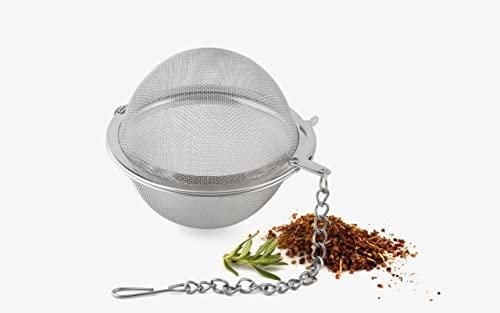 Weis Bredemeijer-Pelota para té (5,5 cm), Acero Inoxidable, Plata, 13 x 5.5 x 5.5 cm