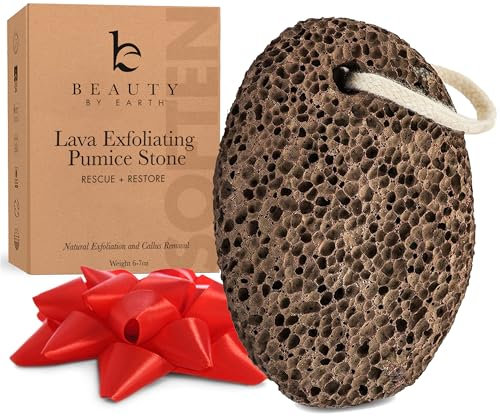 Natürlicher Lava Exfoliating Bimsstein; Hornhautentfernung für Hände und raue Füße plus trockene, tote, harte oder rissige Fersen; Am besten für Pediküre zu reparieren und sanfte, glatte, gesunde Haut