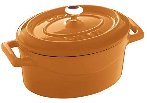 Cacerola Oval Naranja