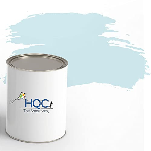 HQC Weather Shield Light Blue Smooth Masonry Paint | 1L in 30+ Colours | Storm Proof, Scrub Resistance & Waterproof | Weatherproof Technology Designed with Acrylic Resin for Ultimate Protection