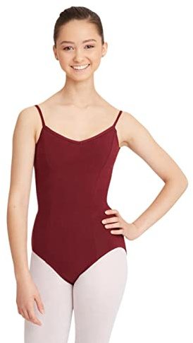Capezio Body da donna con cuciture principesse, body da danza e ginnastica per un look elegante da ballerina, body da balletto da donna può essere utilizzato per studio tempo, prove e performance,