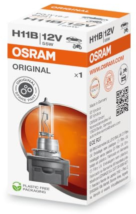 Osram ORIGINAL H11B, 64241, 12V, 1er Faltschachtel