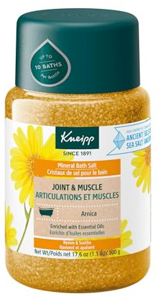 Kneipp Arnica Mineral Bath Salts, Joint & Muscle 17.63 Ounces