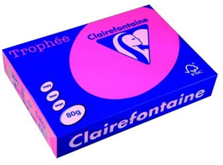 50 Sheets A4 Fluorescent Pink 80GSM Paper - Printer Copier Craft Office Stationery 20+ Colours Available