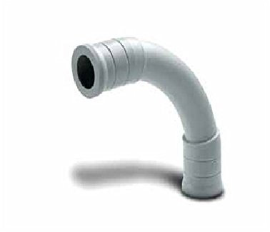 PM PLASTIC Curva Rapida 90° In PVC Diametro 40 Mm Luce Elettrica