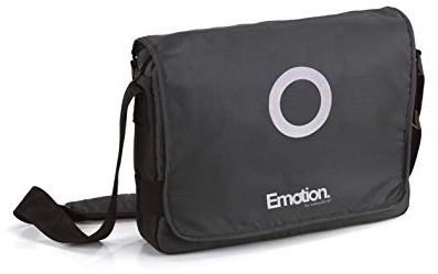 Wickeltasche Emotion in Schwarz