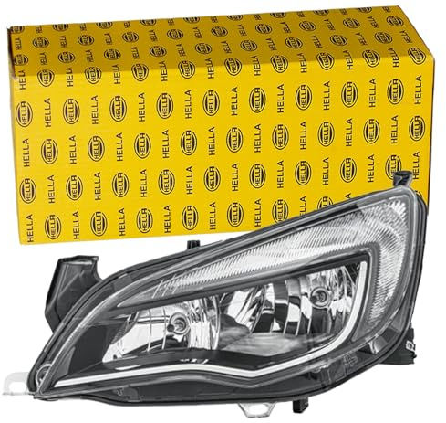 HELLA 1EG 010 011-671 Scheinwerfer - Opel Astra J (P10) - schwarz/chrom | Kompatibel mit: OPEL ASTRA J, ASTRA J Caravan, ASTRA J Stufenheck
