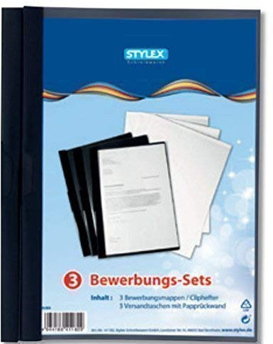 9 Bewerbungsmappen + 9 pappverstärkte Versandtaschen