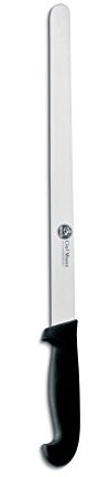 AUSONIA - 67492 Smal skinkkniv med blad av rostfritt stål 440 rostfritt stål och handtag av giftfri polypropyler 30 cm