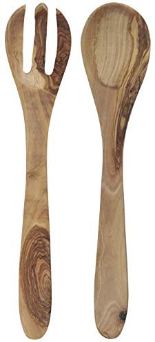 IB Laursen UNIKA Olivia Olive Wood Salad Servers