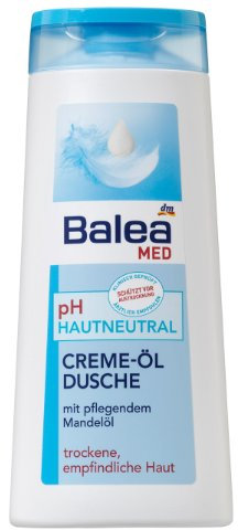 Balea Med pH-hautneutral Cremeöl-Dusche, 2er Pack (2 x 300 ml)