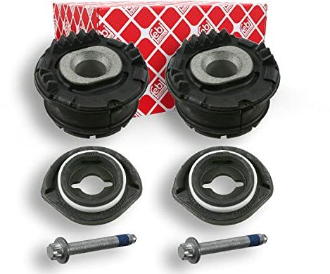 febi bilstein 22606 Achskörperlagersatz mit Schrauben, 1 Stück | Kompatibel mit: MERCEDES-BENZ CLS, E-CLASS, E-CLASS Pritsche/Fahrgestell, E-CLASS T-Model, SL