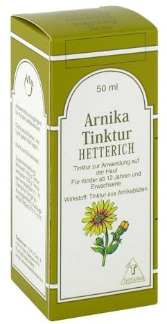 ARNIKATINKTUR Hetterich 50 ml