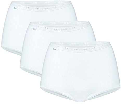 sloggi damer Basic+ Maxi 3P trosor, Vit, 40