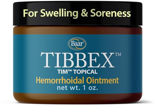 Baar TIBBEX Hemorrhoid Ointment, 1 oz.