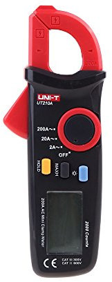 Tenlacum UT210A 2000 Count Mini Digital Clamp Meter MultiMeter Tester Auto Range AC Current 2A/20A/200A