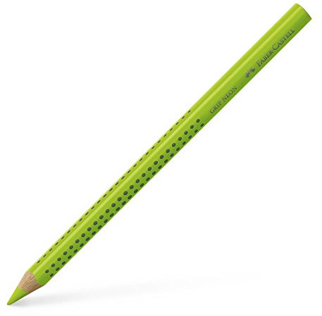 Faber-Castell textmarkör jumbo grepp neon texturfoder grün