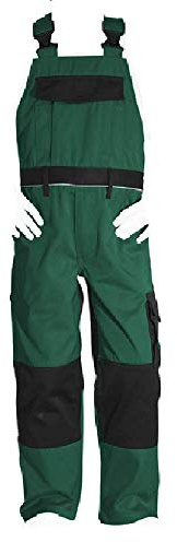 Engelbert Strauss Kinder Unisex-Overalls Grüne Arbeitskleidung