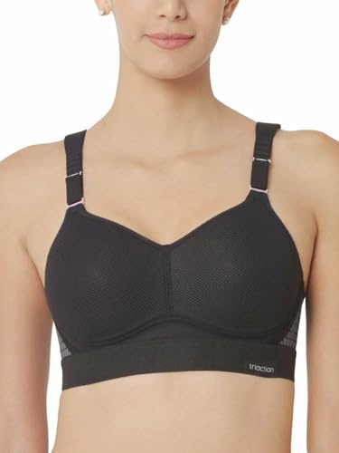 Triumph dam Racerback sport-bh Triaction Hybrid Lite P Ex, Svart, 80D