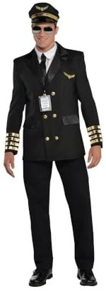 Amscan Captain Wingman Herrenkostüm