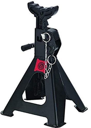 Chicago Pneumatic CP82060 Jack Stands 6 Ton - Pair, Black