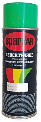 SparVar 6031064 Lackspray leuchtspray, Neon, 400 ml, grün