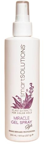 SMART SOLUTIONS Miracle Gel Spray, 8 oz | 24-Hour Hold | Non-Flake | Paraben-Free