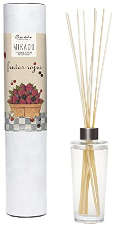 Boles d'olor Mikado Ambientador Difusor de Perfume para Hogar Frutos Rojos 200 ml.