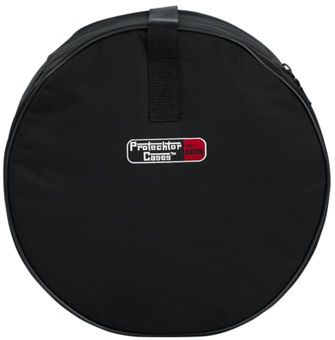 Gator Cases Snare Bag 13 x 5,5 | Tasche für Snare-Drum | außen robust, innen gefüttert | schwarz (GP-1305.5SD)