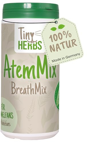 cdVet Naturprodukte Nager AtemMix 300 g - Kaninchen - Meerschweinchen - Stabilisierung der Schleimhäute - fördert Immunabwehr+Funktion der Atemwege -Herz-Kreislaufsystem - Bronchialkräuter -